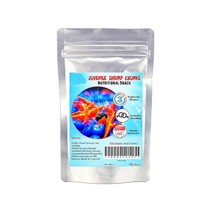 Food Snacks With High Protein - Spirulina Protein Wafers for Shrimps, 1.75