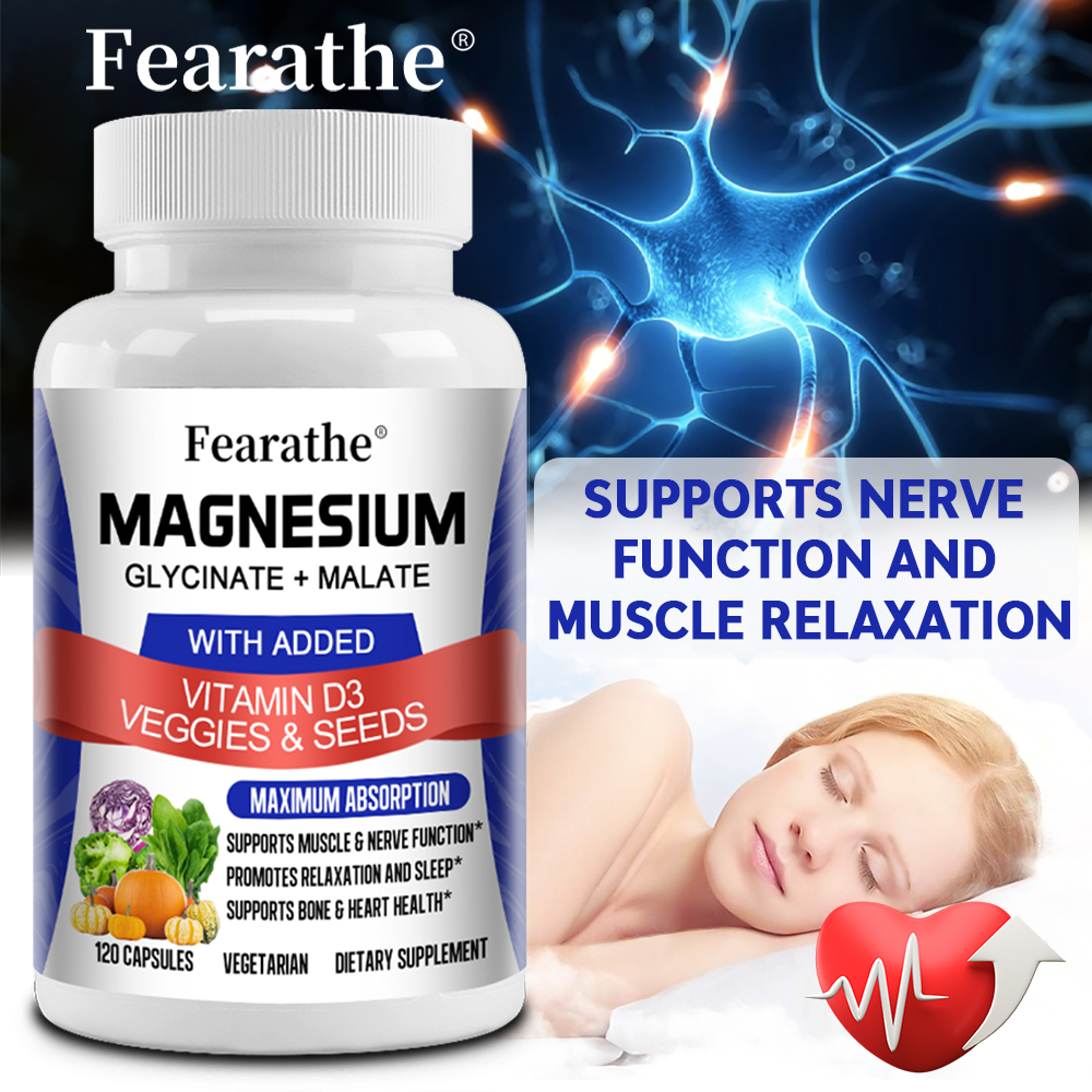 Food Zinc - Magnesium Capsules - Magnesium Malate +