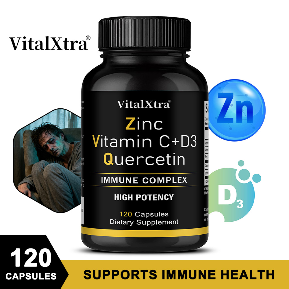 Food Zinc - Zinc Quercetin 500mg with Vitamin C