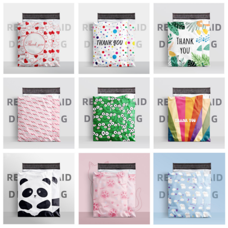 100PCS 10*13in Poly Mailer Adh - Food Snacks Coloring Book avaliação e preço