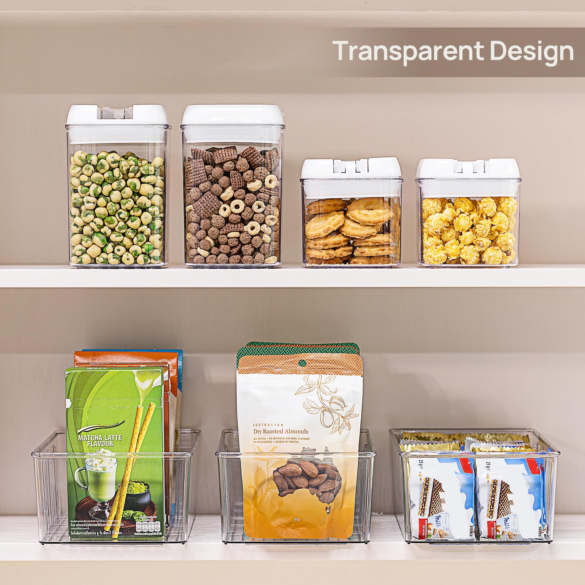 4 Compartment Food Storage Org - Food Snacks Packets avaliação e preço