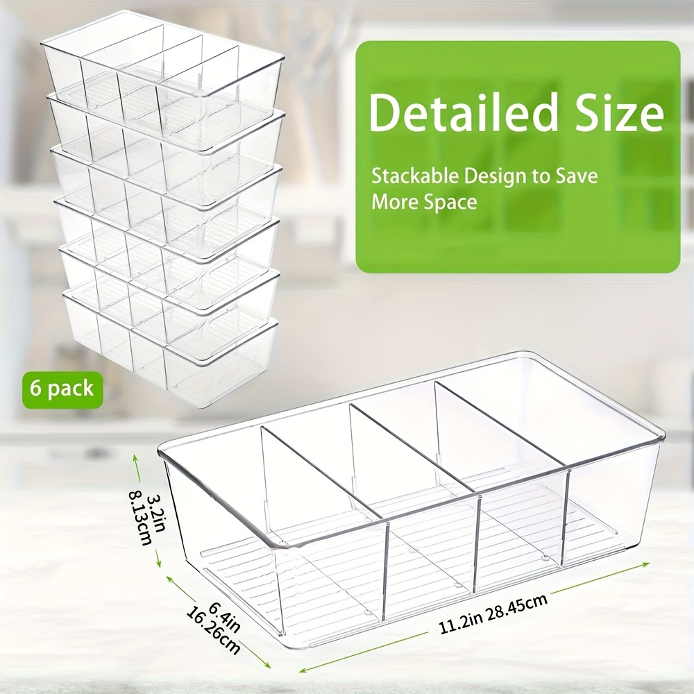 6 Packs Snack Organizers, Pant - Food Snacks Packets avaliação e preço