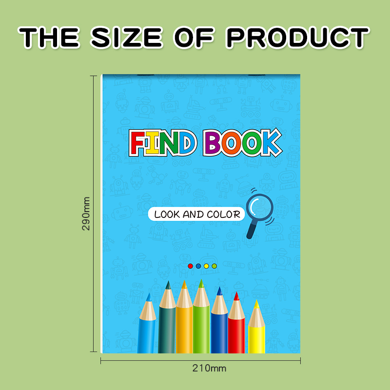 Interactive Book with Hidden P - Food Snacks Coloring Book avaliação e preço