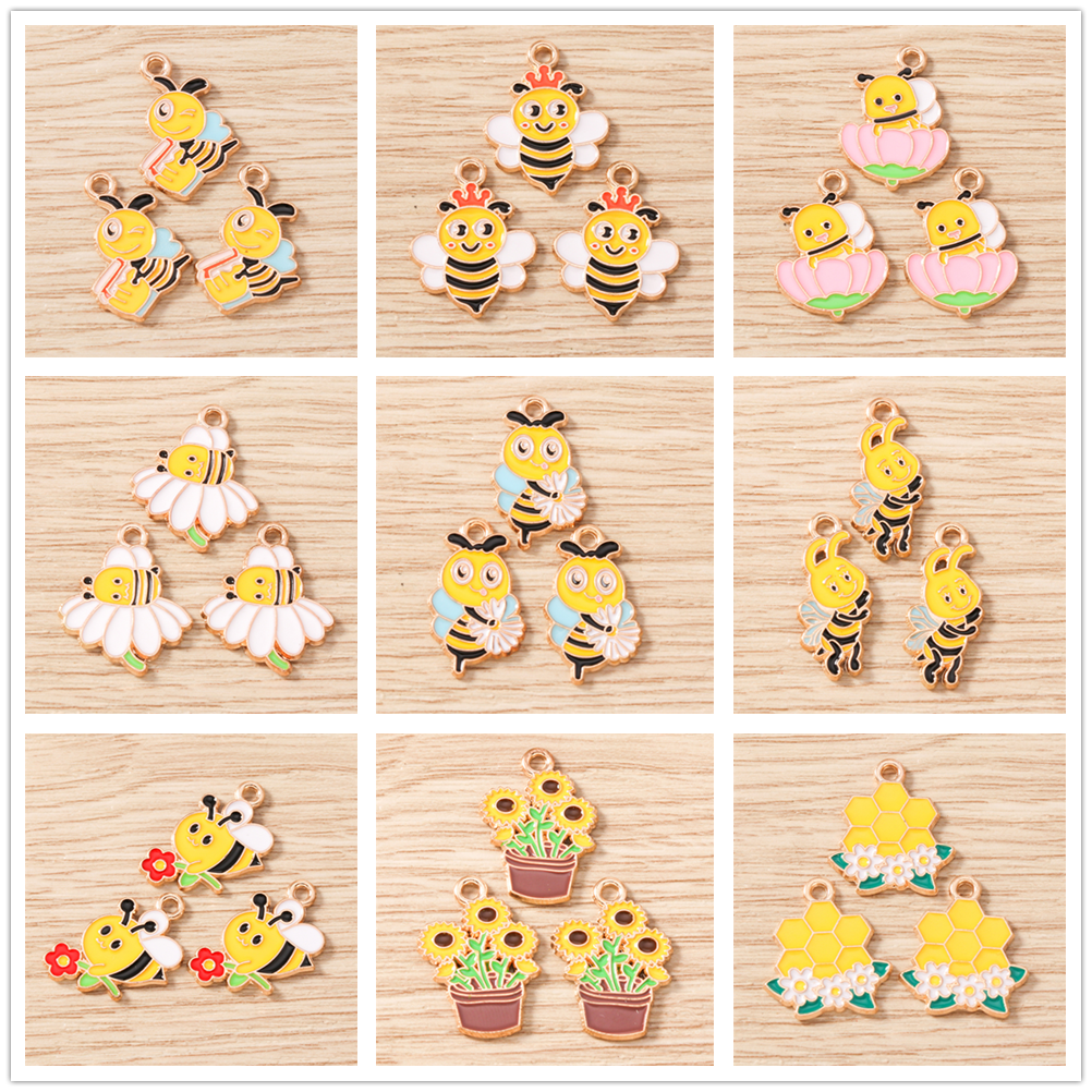 Tusember 20pcs Enamel Cartoon  - Food Zinc avaliação e preço