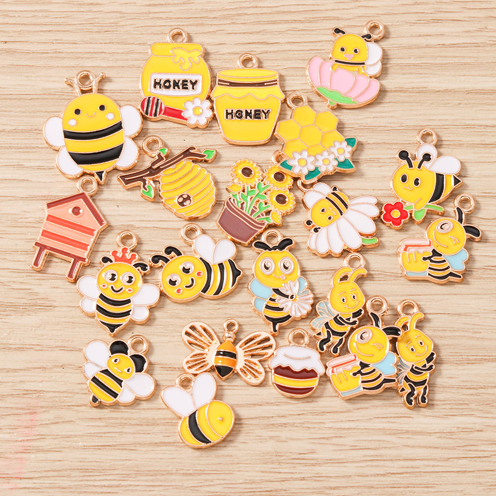 Tusember 20pcs Enamel Cartoon  - Food Zinc avaliação e preço