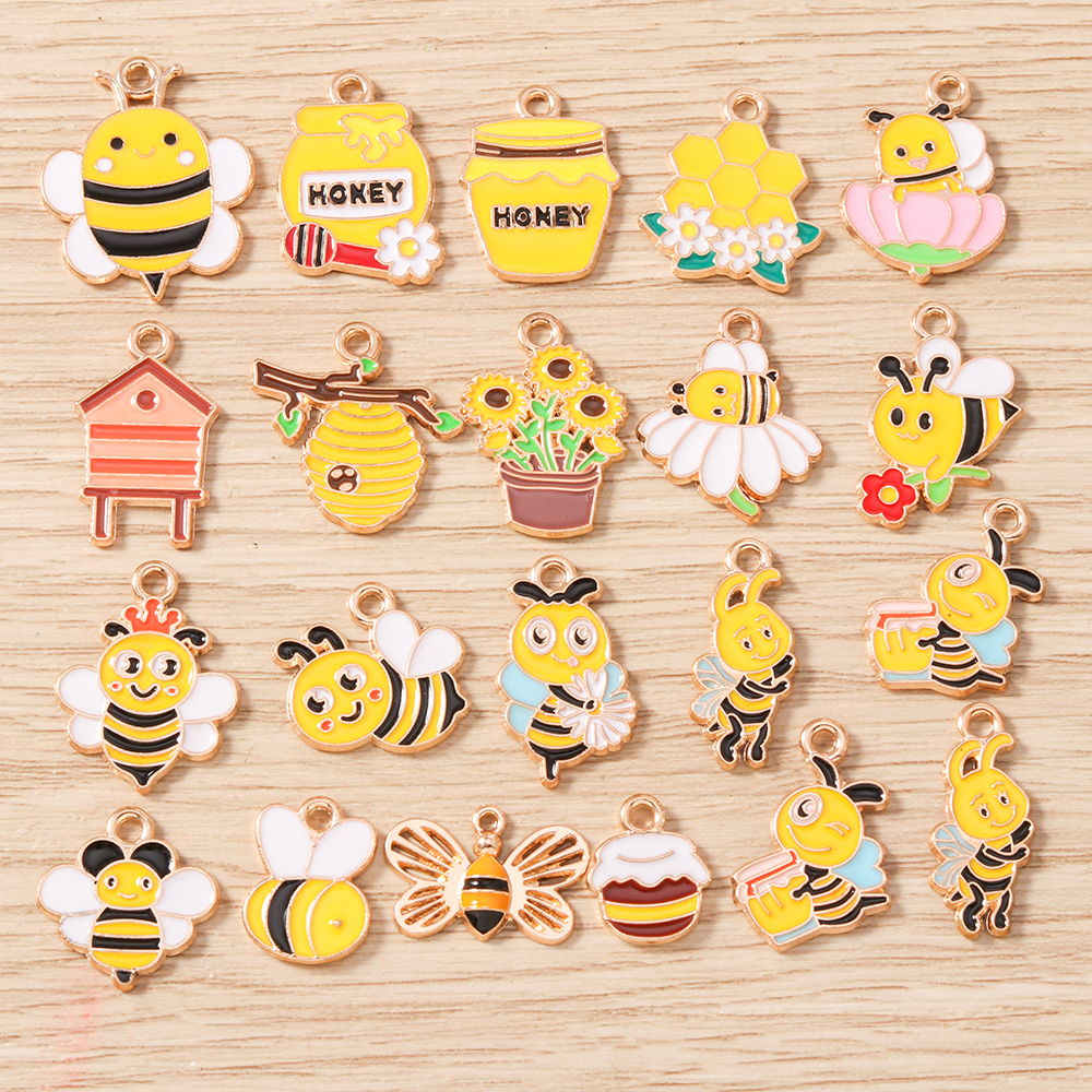 Tusember 20pcs Enamel Cartoon  - Food Zinc avaliação e preço