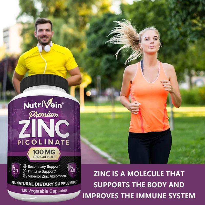 Premium Zinc Picolinate 100mg  - Food Zinc avaliação e preço