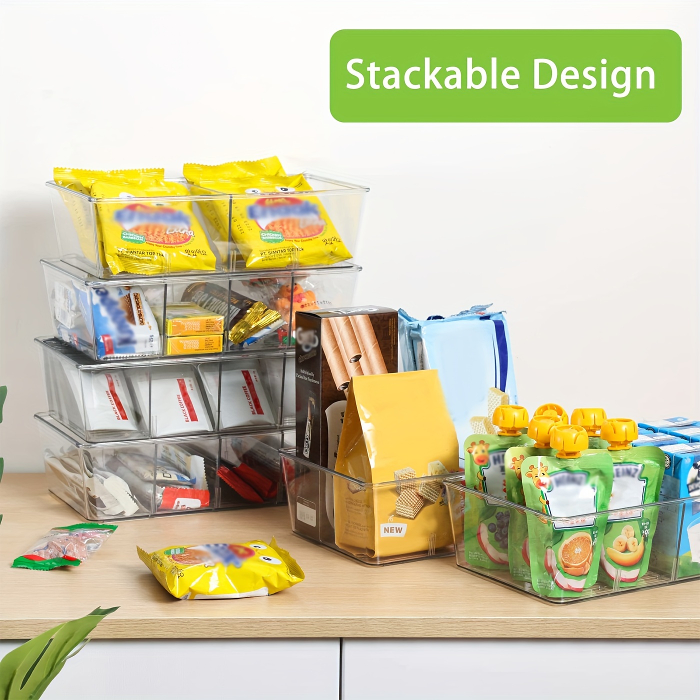 6 Packs Snack Organizers, Pant - Food Snacks Packets avaliação e preço