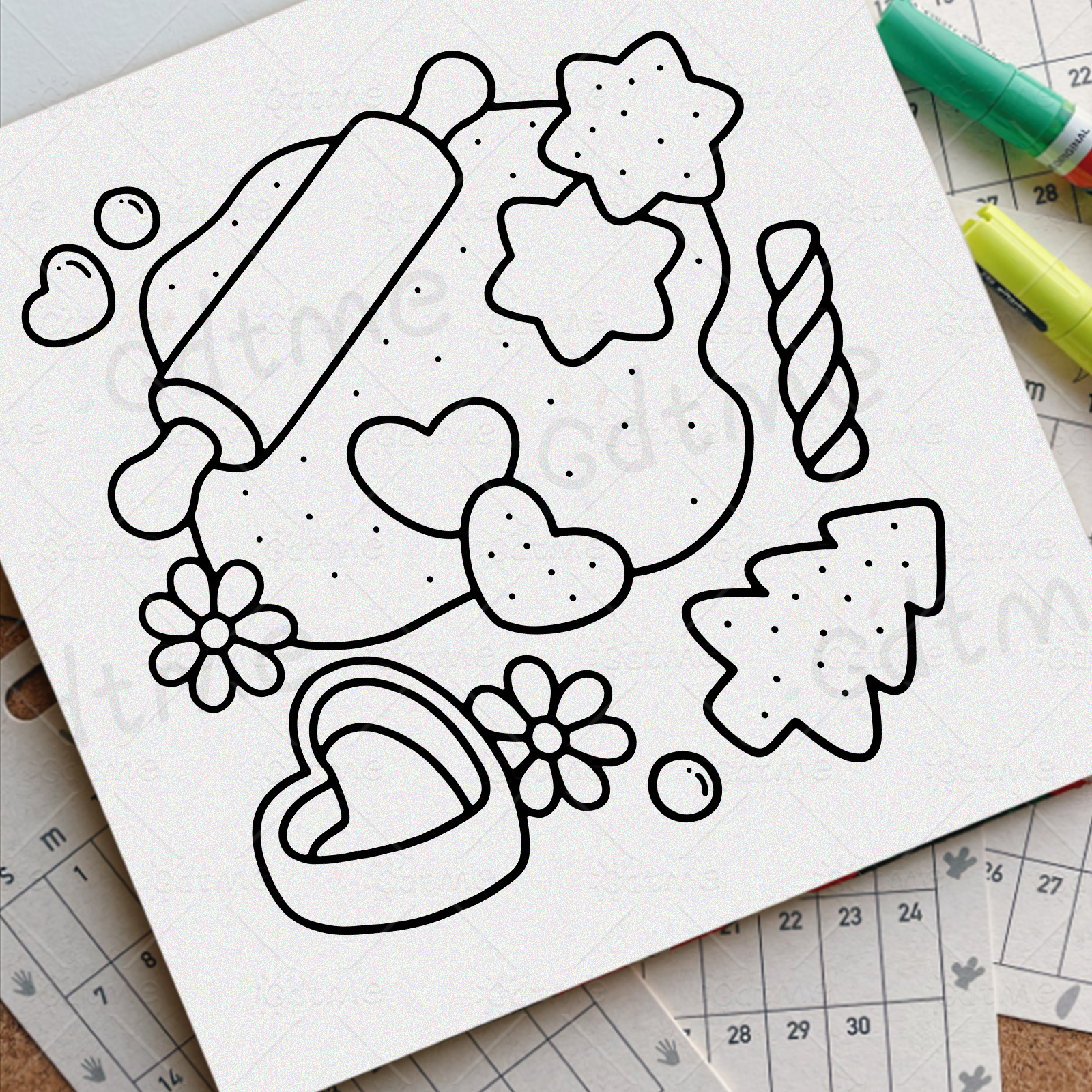FOOD SWEETS Bold-easy Patterns - Food Snacks Coloring Book avaliação e preço