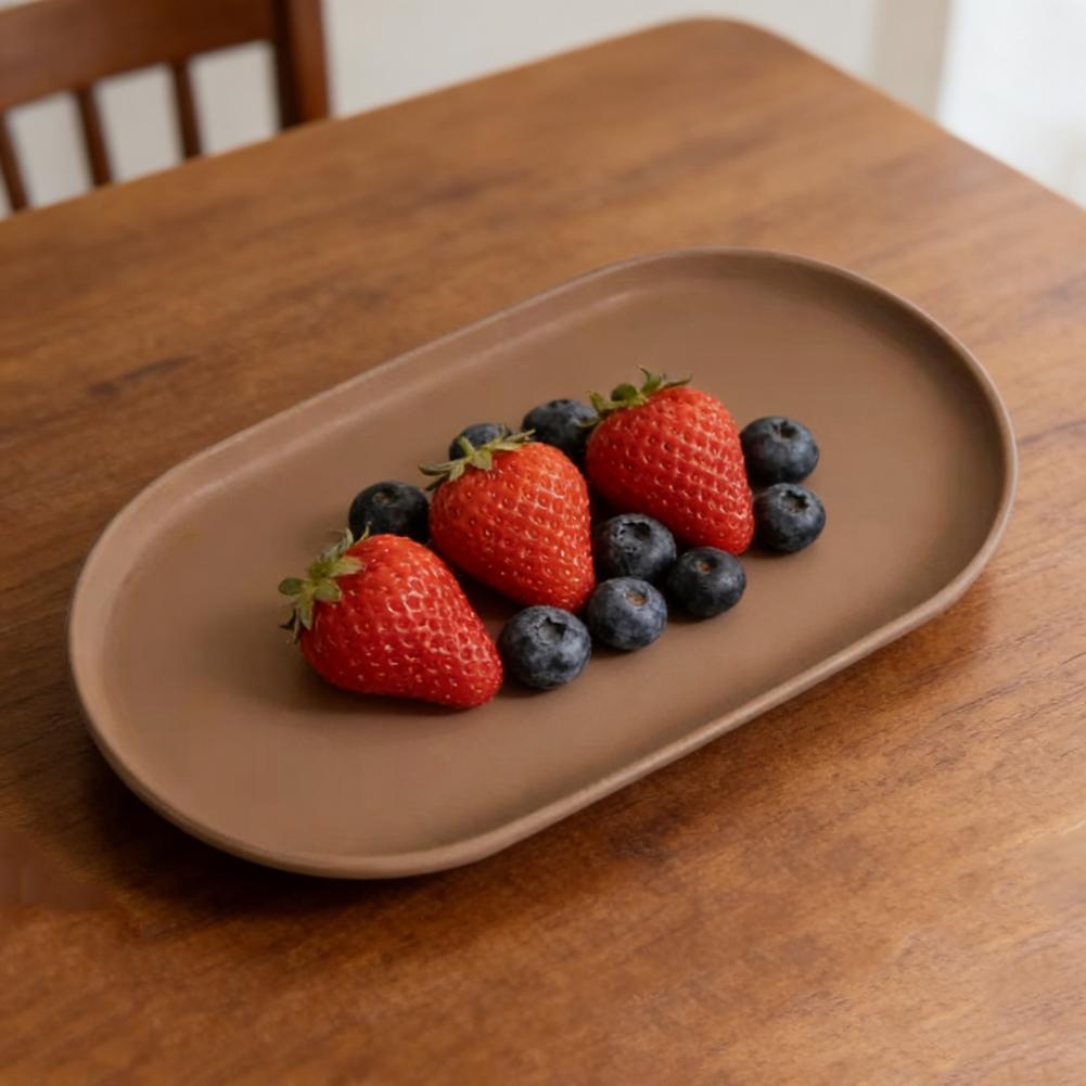 Stackable Fruit Plate Oval Sha - Food Snacks For Camping avaliação e preço