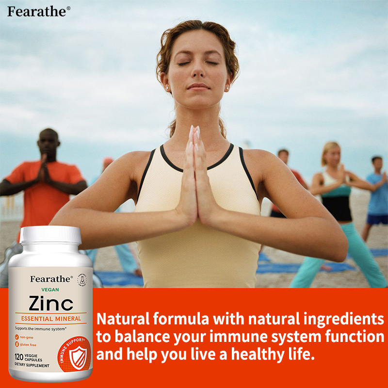 Zinc 15mg Capsules - High Abso - Food Zinc avaliação e preço