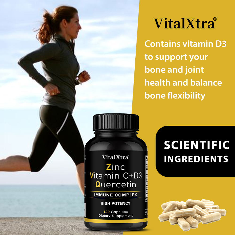 Zinc Quercetin 500mg with Vita - Food Zinc avaliação e preço