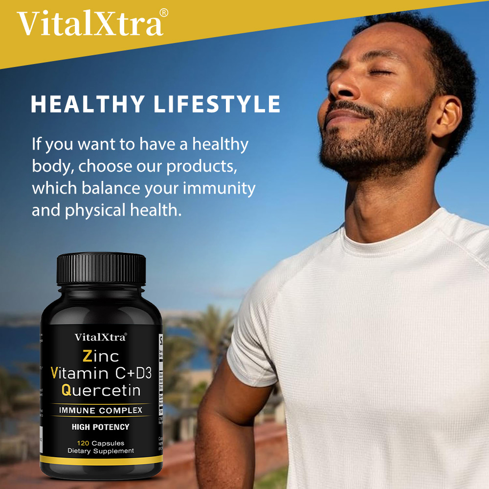 Zinc Quercetin 500mg with Vita - Food Zinc avaliação e preço