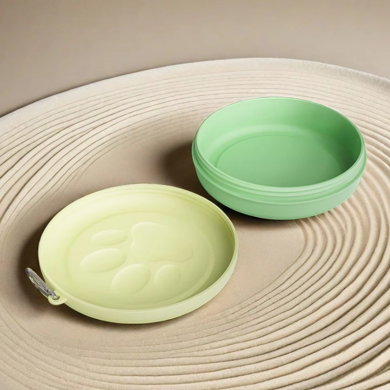11/14cm2-in-1 Travel Dog Bowl  - Food Snacks For Camping avaliação e preço