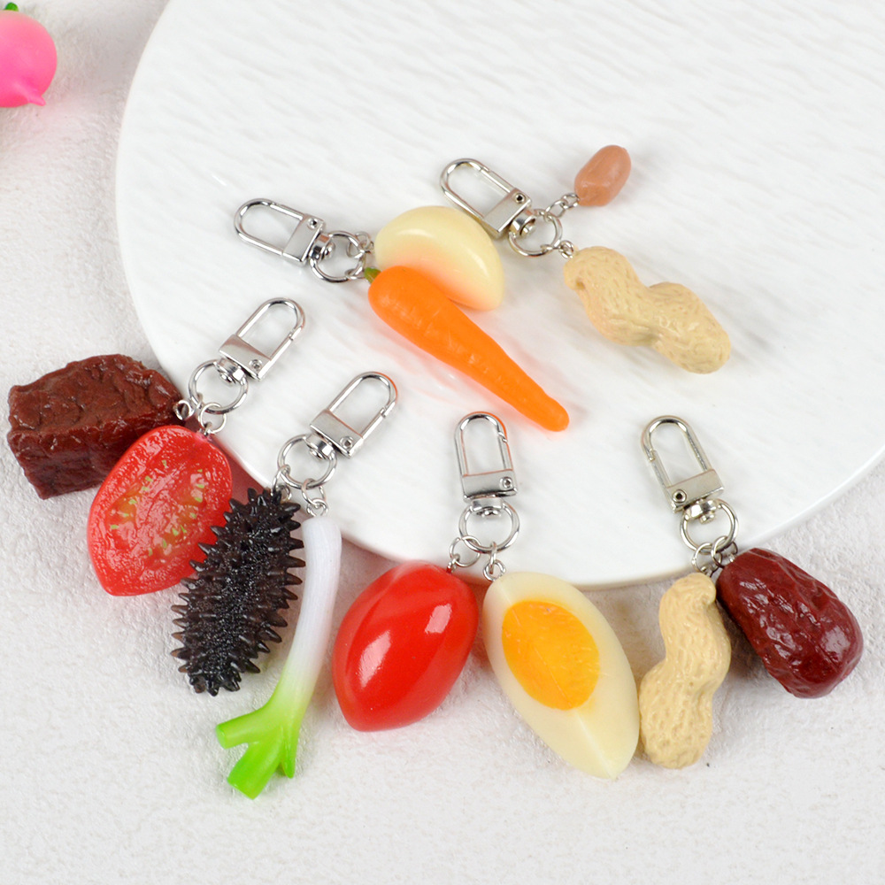 Simulated Food Keychain Fruits - Food Zinc avaliação e preço