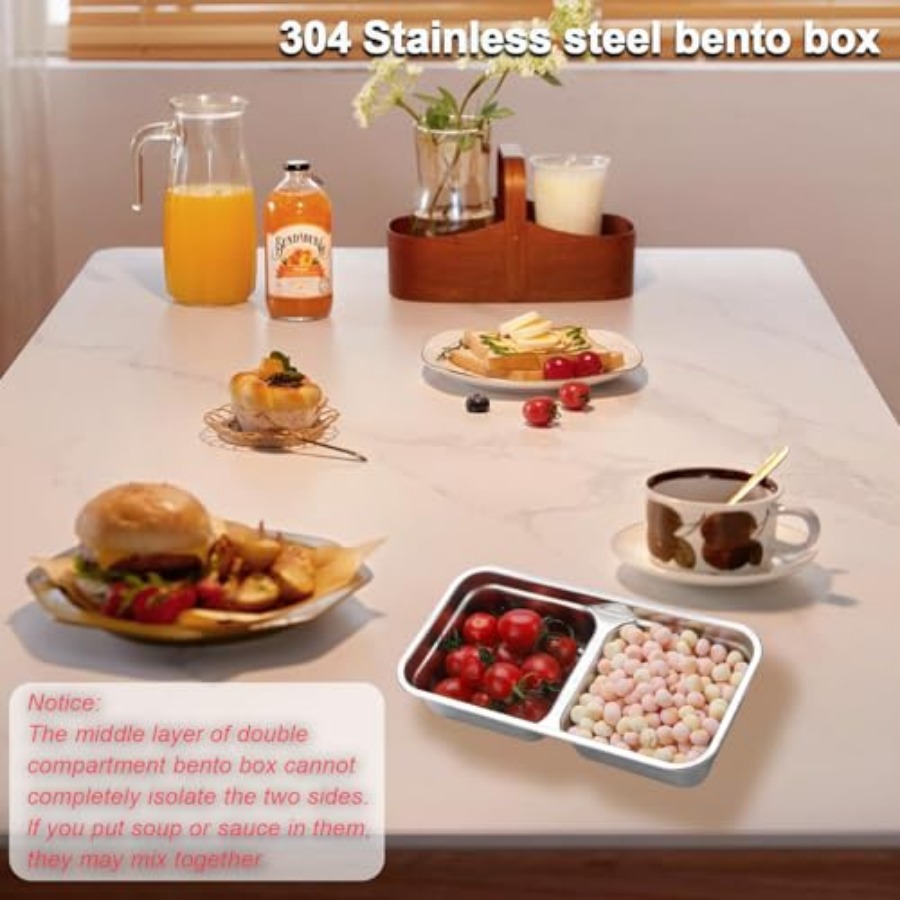 304 Stainless Steel Snack Cont - Food Snacks For Camping avaliação e preço