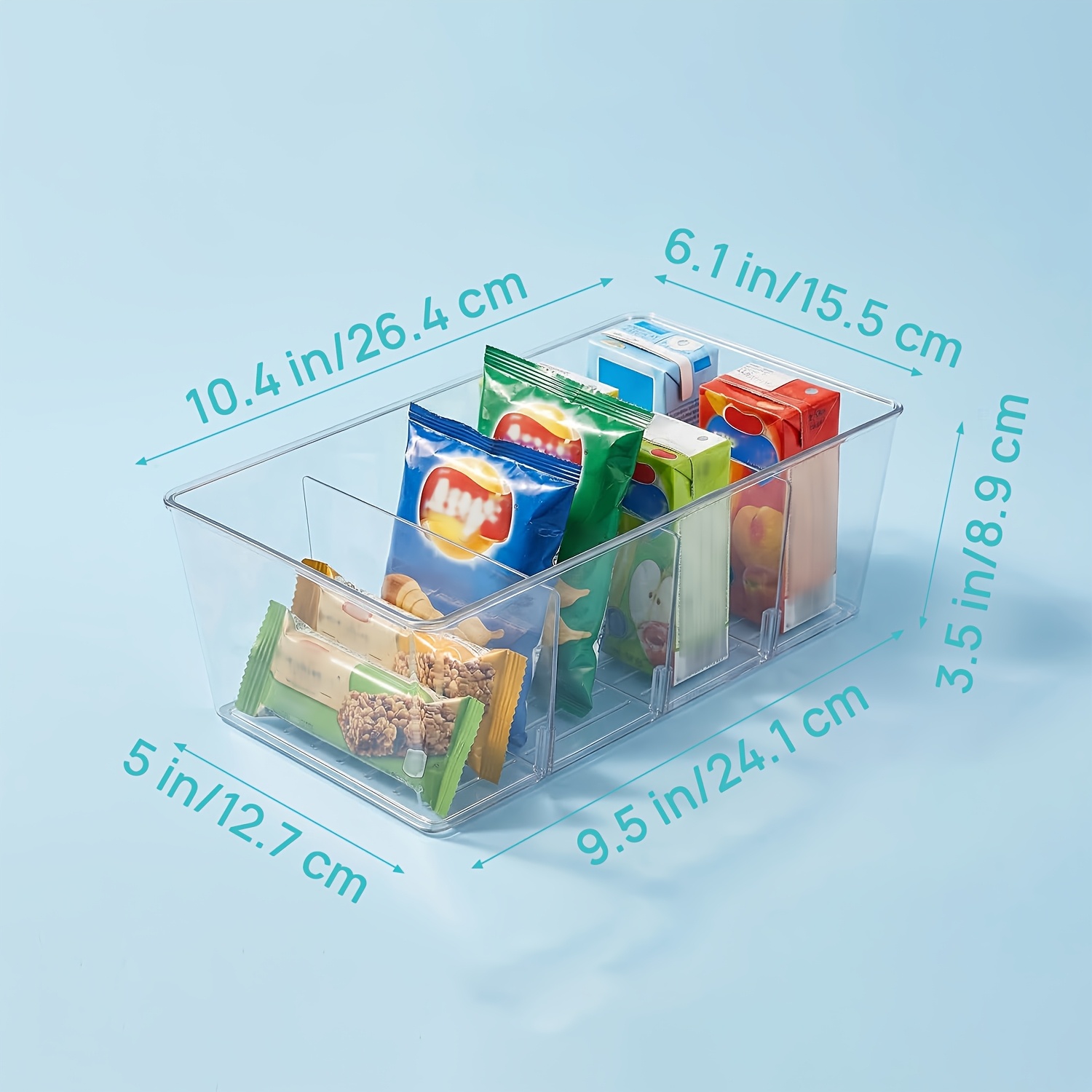 8 Pack Food Storage Organizer  - Food Snacks Packets avaliação e preço