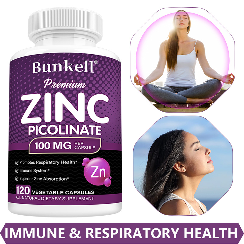 Premium Zinc Picolinate 100mg, - Food Zinc avaliação e preço