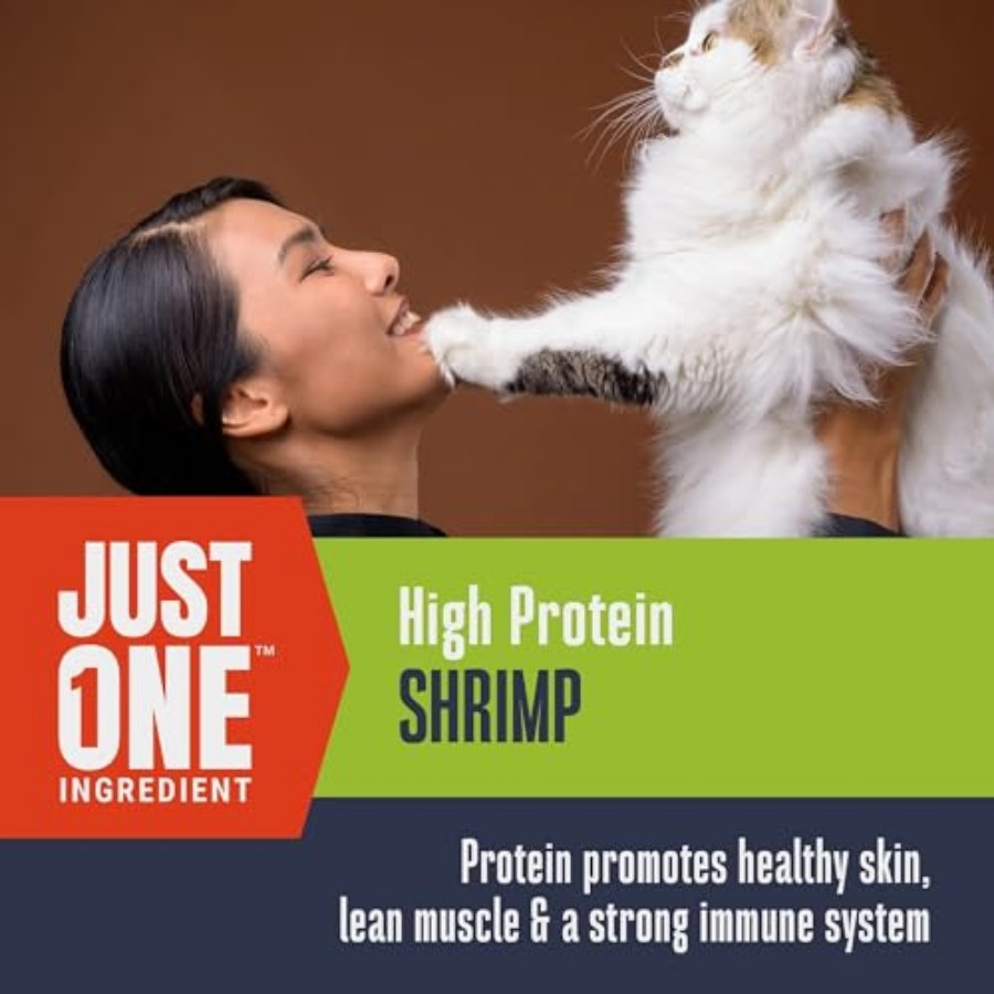 Whole Life Cat Just One Shrimp - Food Snacks With High Protein avaliação e preço