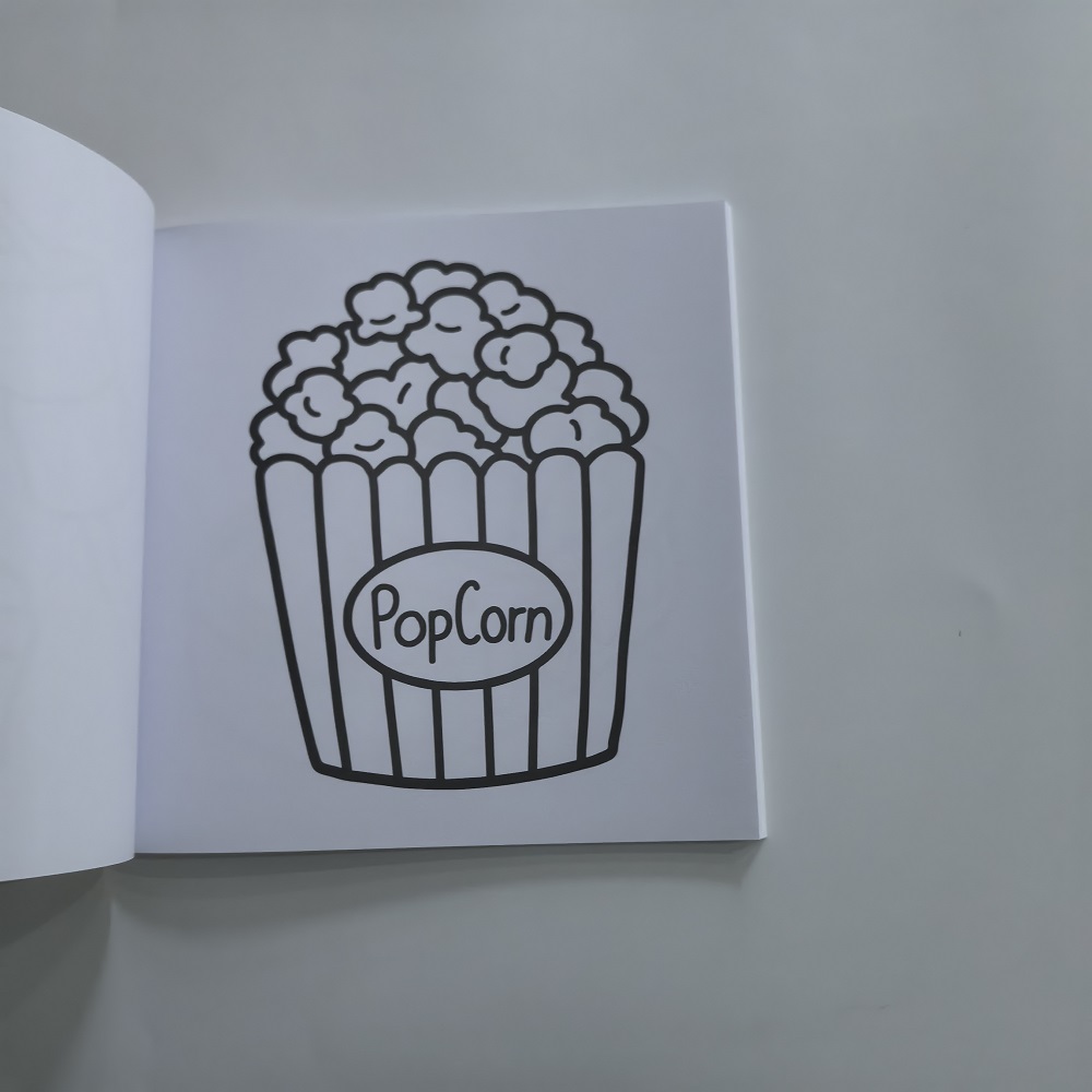 Food Drinks and Desserts Color - Food Snacks Coloring Book avaliação e preço