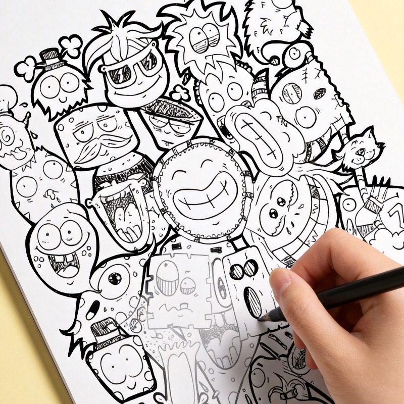 An Adult Decompression and Med - Food Snacks Coloring Book avaliação e preço