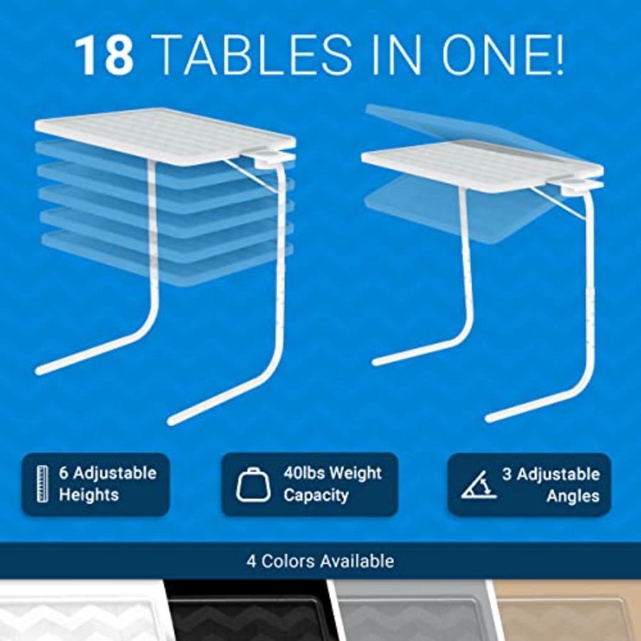 TV Tray Table Portable Desk Fo - Food E Snacks avaliação e preço