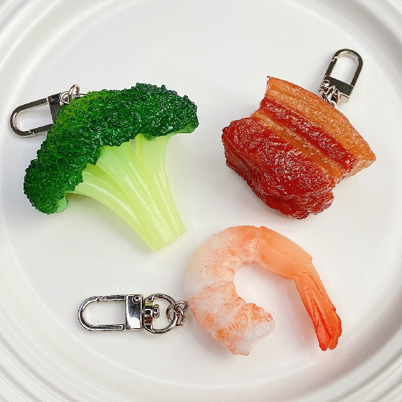 Simulation Food Keychain Brais - Food Zinc avaliação e preço