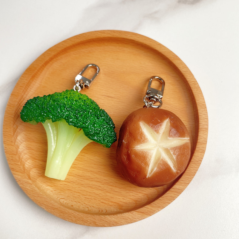 Simulation Food Keychain Brais - Food Zinc avaliação e preço